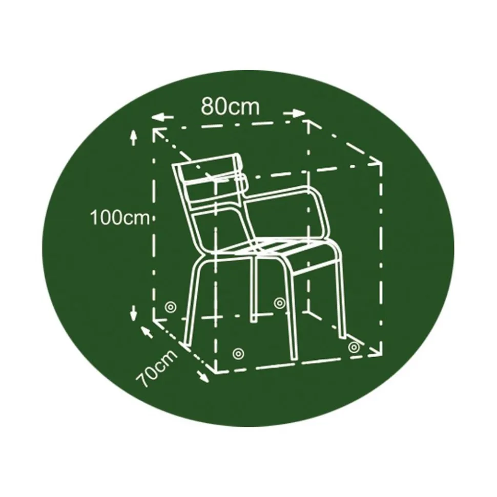 Abdeckhaube Fur Gartenstuhl 80X100X70Cm Anthrazit