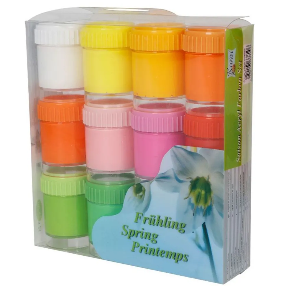 Acrylfarben-Set Fruhling 12X25Ml