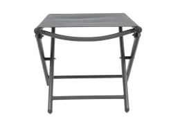 Alu-Klapphocker Mit Textilene-Sitzflache 47,5X41X44Cm Anthrazit