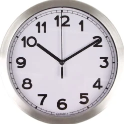 Aluminium-Wanduhr 20Cm