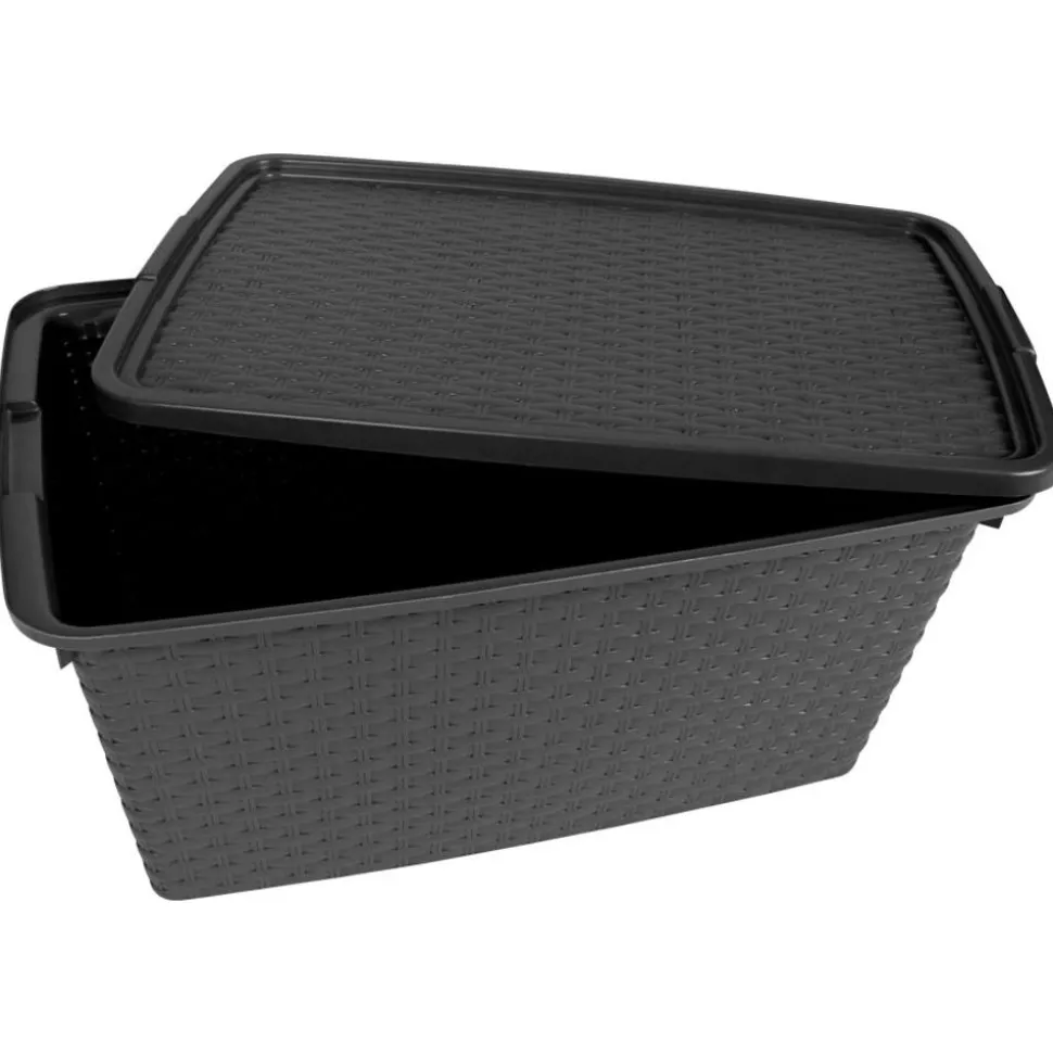 Aufbewahrungs-Box Intrigo 40L Rattanoptik
