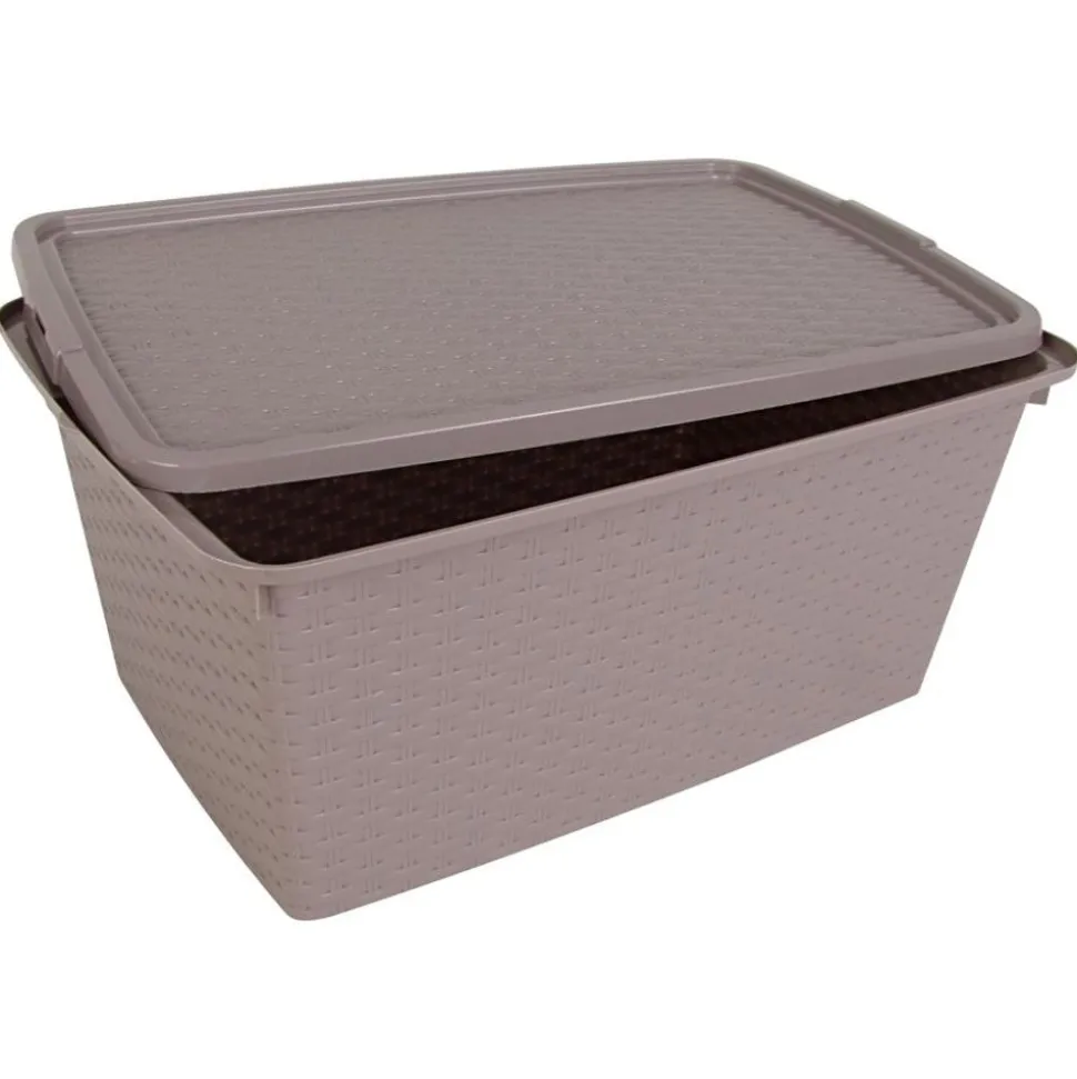 Aufbewahrungs-Box Intrigo 40L Rattanoptik