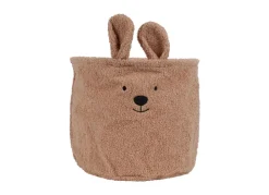 AufbewahrungsKörbe Aus Teddystoff 3Er-Set Braun