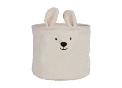 AufbewahrungsKörbe Aus Teddystoff 3Er-Set Beige