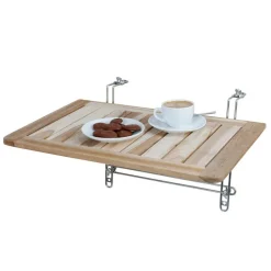 Balkon-Klapptisch Teak