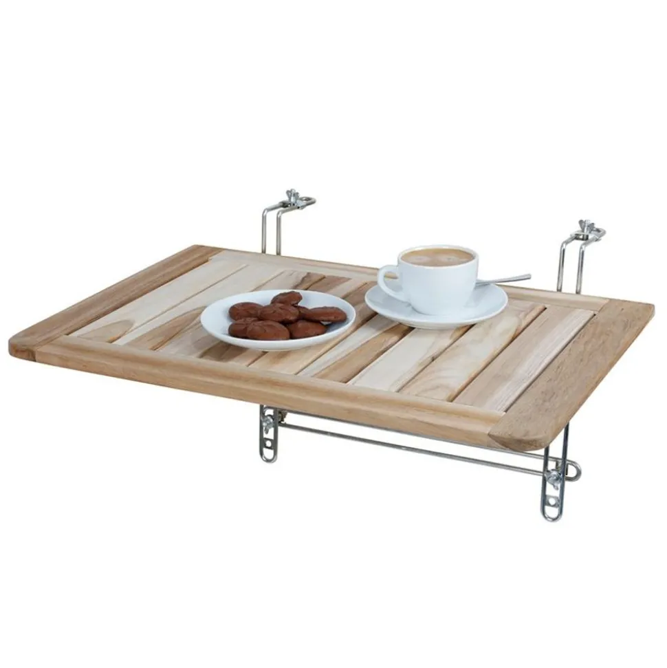 Balkon-Klapptisch Teak