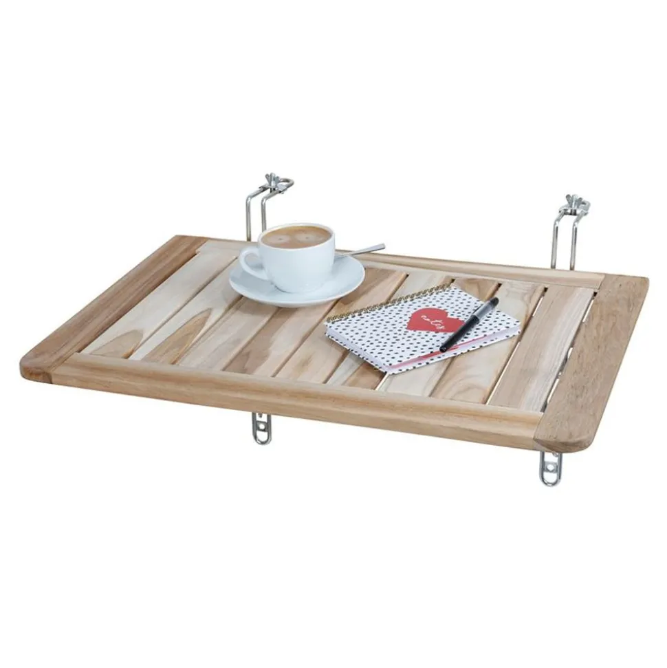 Balkon-Klapptisch Teak