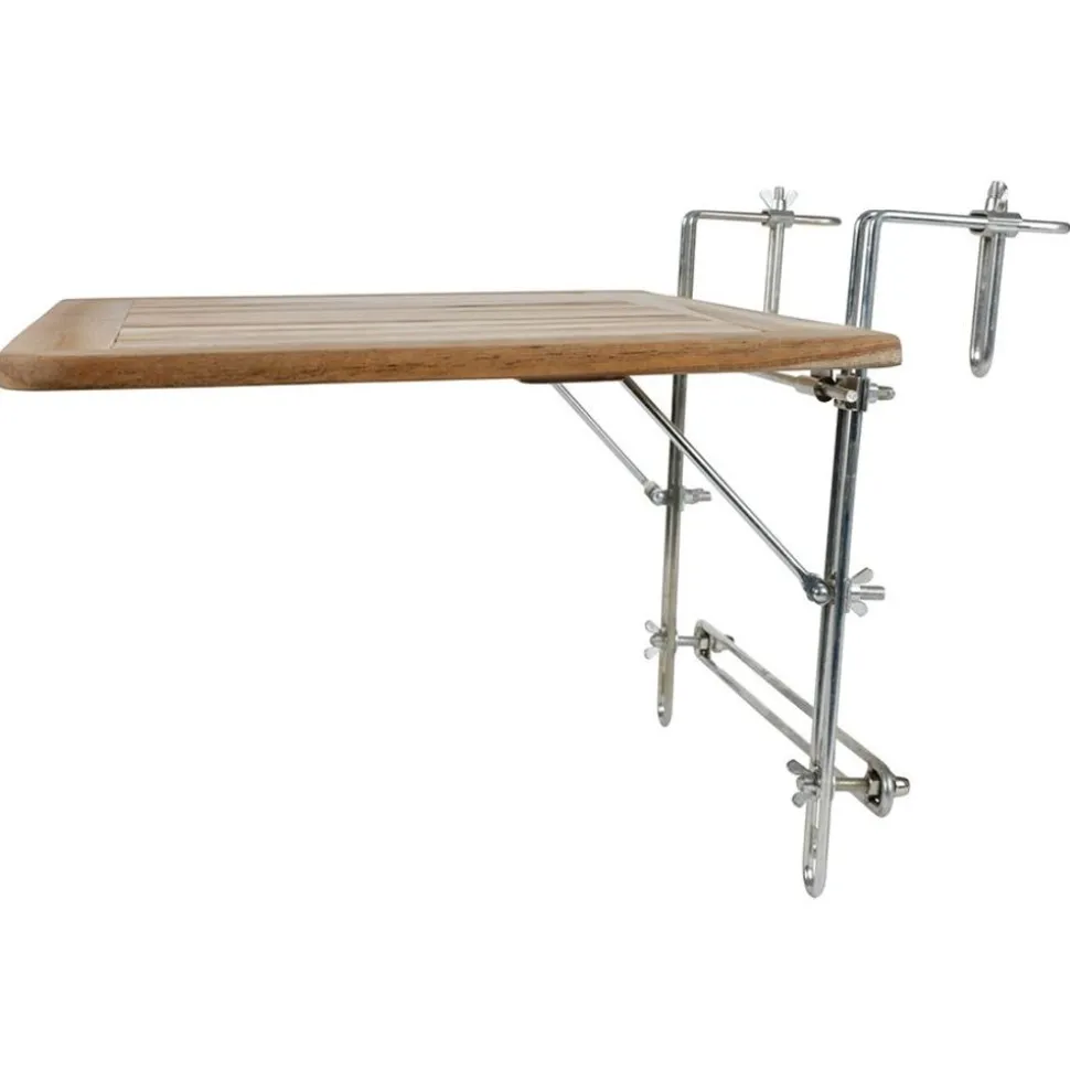 Balkon-Klapptisch Teak
