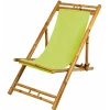 Bamboo Relax-Liegestuhl Grun