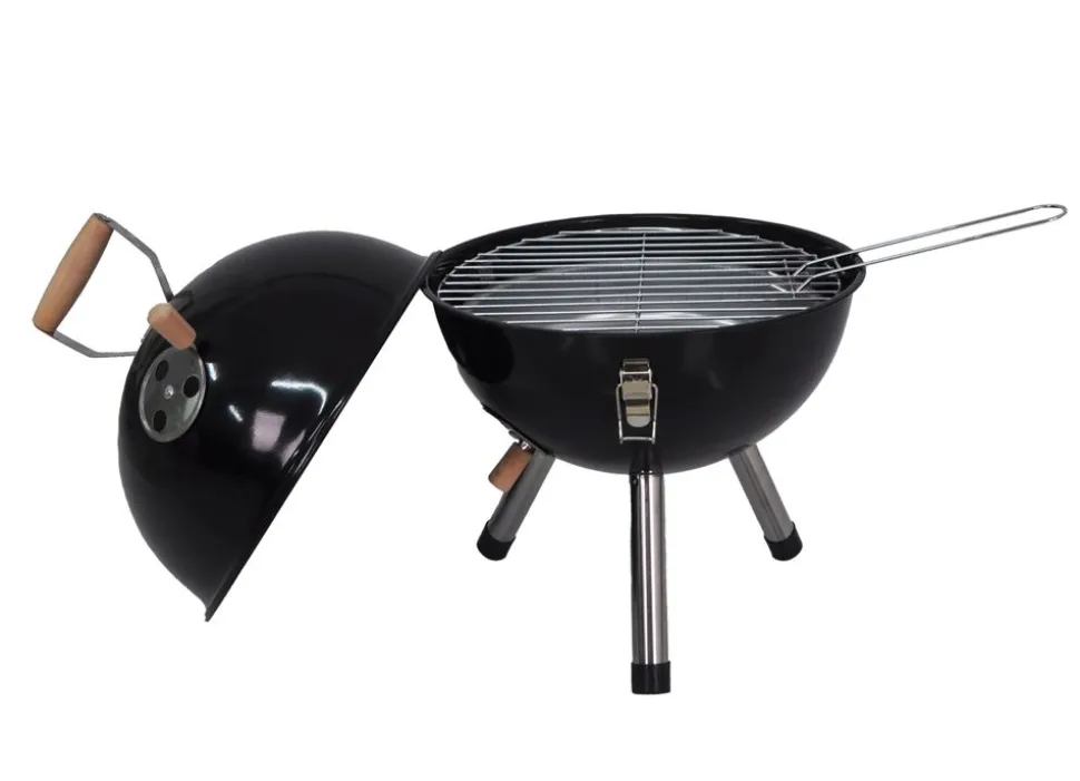Barbecue-Tischgrill Schwarz