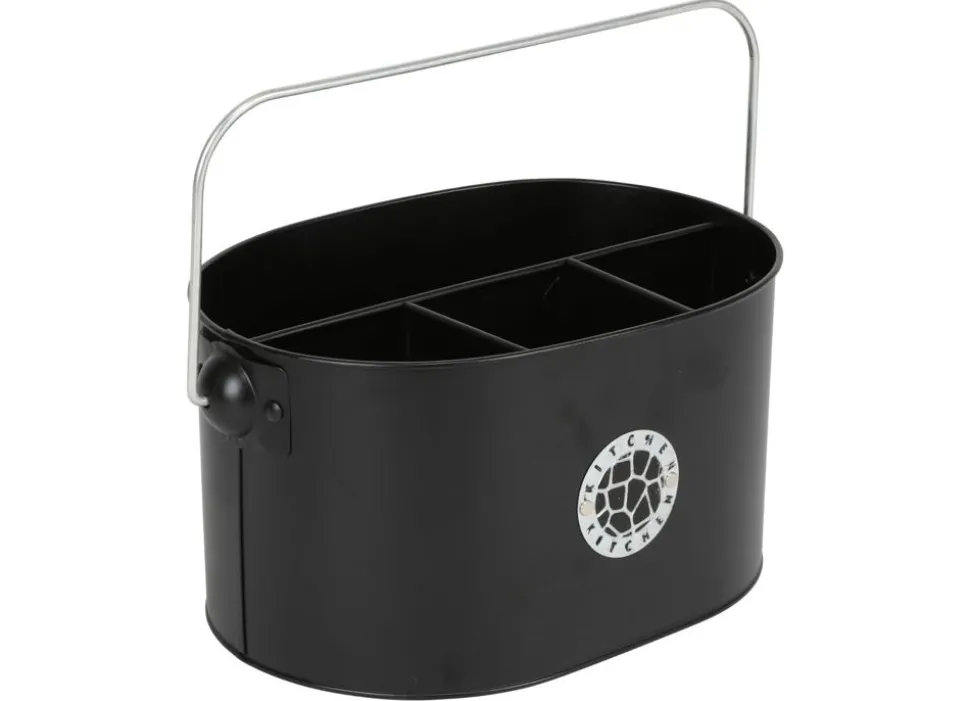 Besteckhalter Black-Line Aus Metall 28X13X19Cm