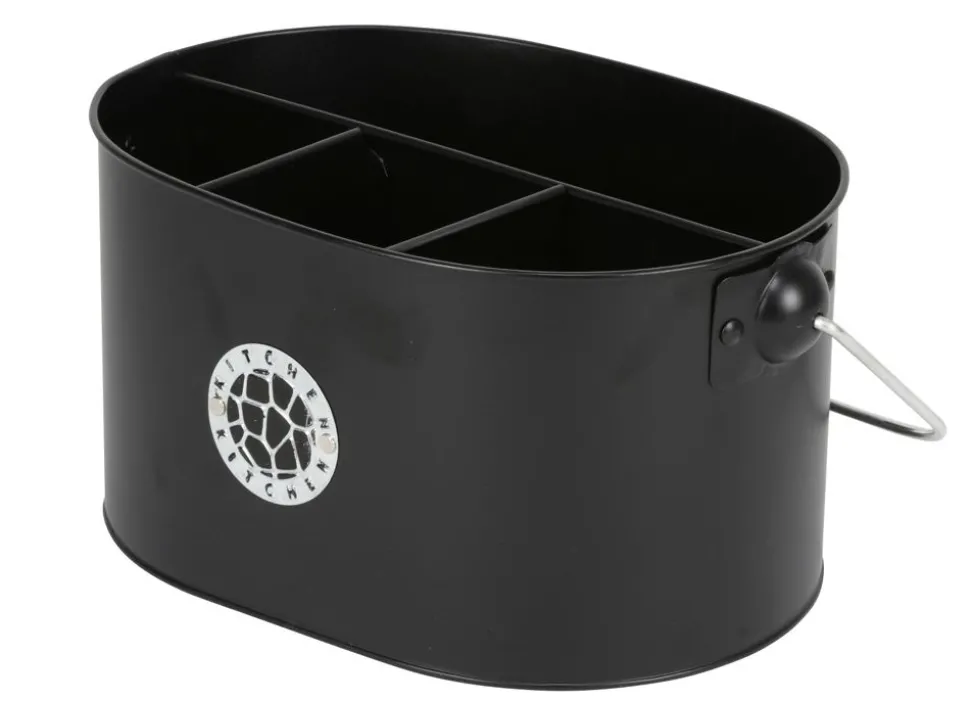 Besteckhalter Black-Line Aus Metall 28X13X19Cm