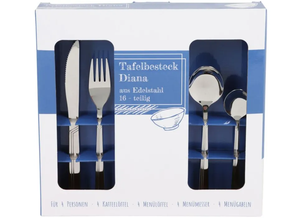 Besteck-Set Diana 16-Teilig