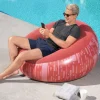 Bestway #75052 Aufblasbarer Sessel Inflate-A-Chair Rot Mit Print