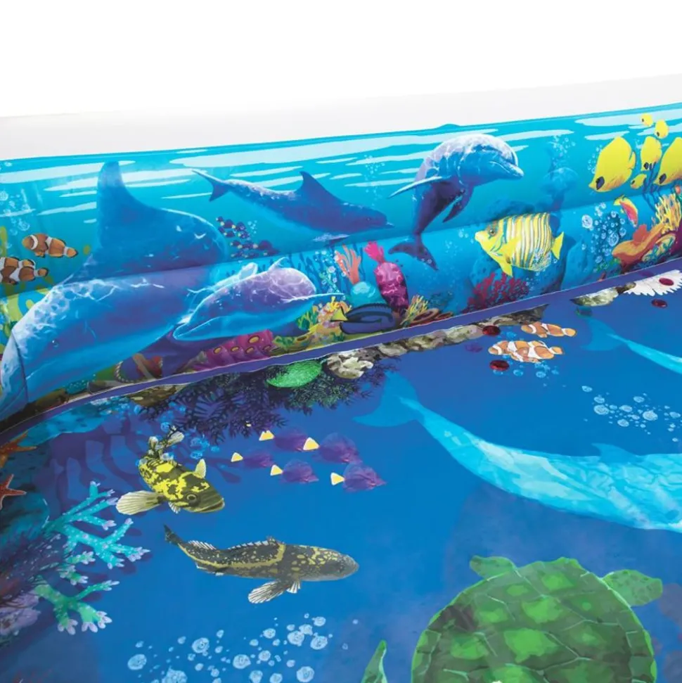 Bestway #54177 3D-Planschbecken Undersea Adventure 262X51X175Cm