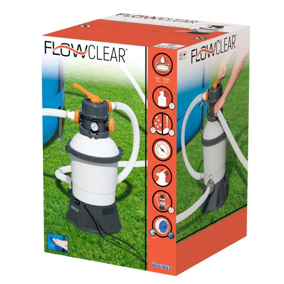 Bestway #58515 Flowclear Sandfilter-Anlage 3.028L/H