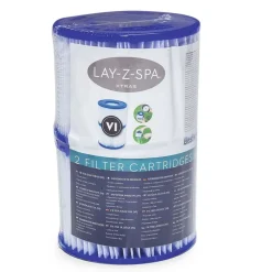Bestway #60311 Lay-Z-Spa Filterkartuschen Gr. Vi 2Er-Set