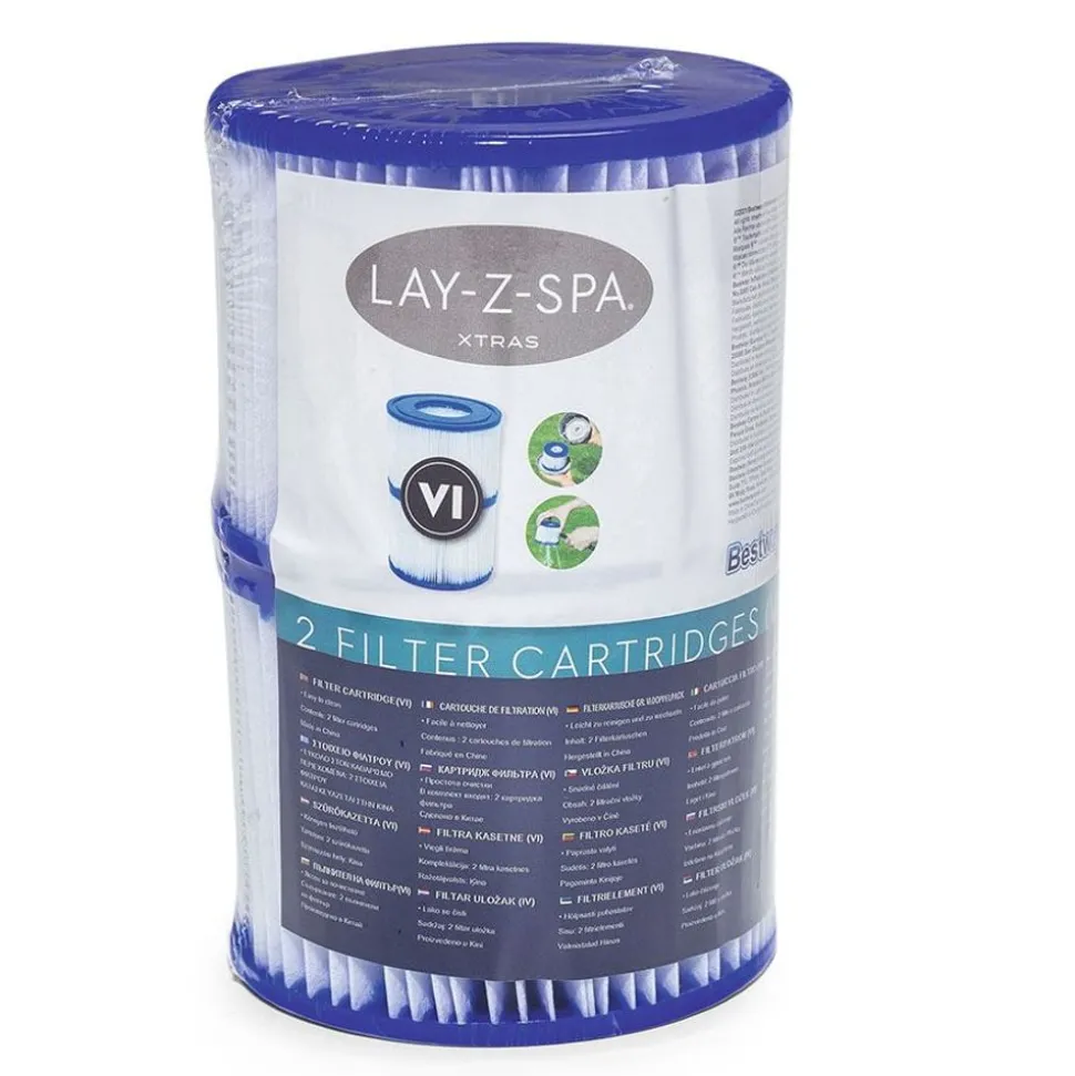 Bestway #60311 Lay-Z-Spa Filterkartuschen Gr. Vi 2Er-Set