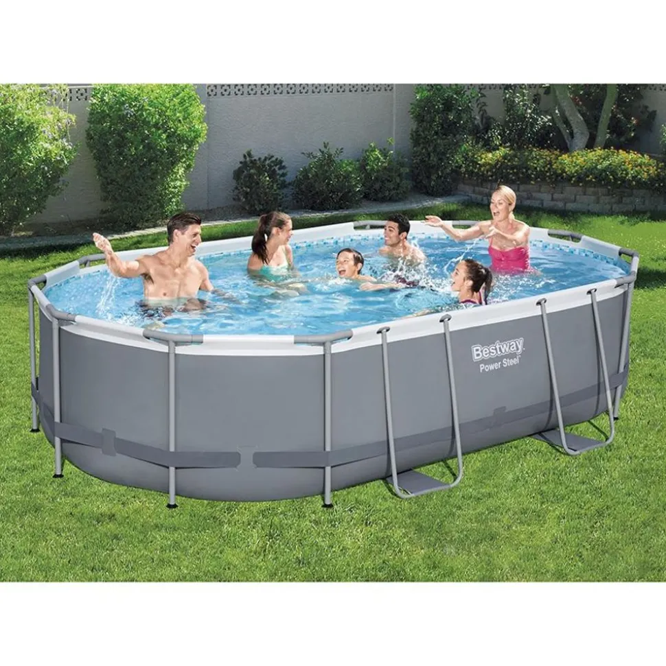 Bestway #56448 Power Steel Pool-Set 488X305X107Cm