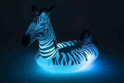Bestway #41406 Schwimmtier Zebra Mit Led-Beleuchtung 246X104X122Cm