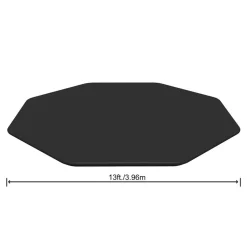 Bestway #58292 Universal-Abdeckplane Fur Pools 360/396Cm