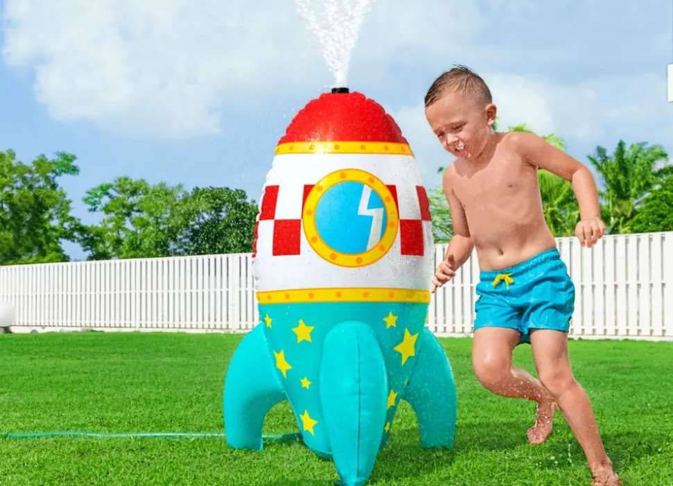 Bestway #52572 Wassersprinkler Rakete Mit 6 Wasserstrahlarten