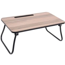 Bett-Tablett Aus Holz 52,5X30X21,5Cm
