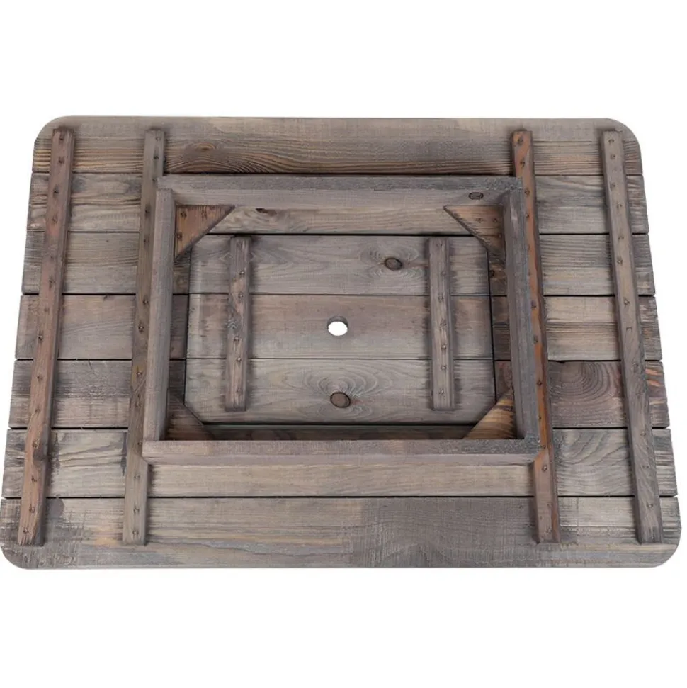 Bierkastenaufsatz Aus Holz 78X58Cm