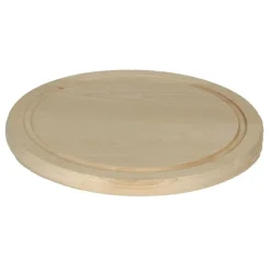 Birkenholz-Schneidebrett Rund 25X1,5Cm