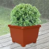 Blumenkubel Eckig 38X38Cm