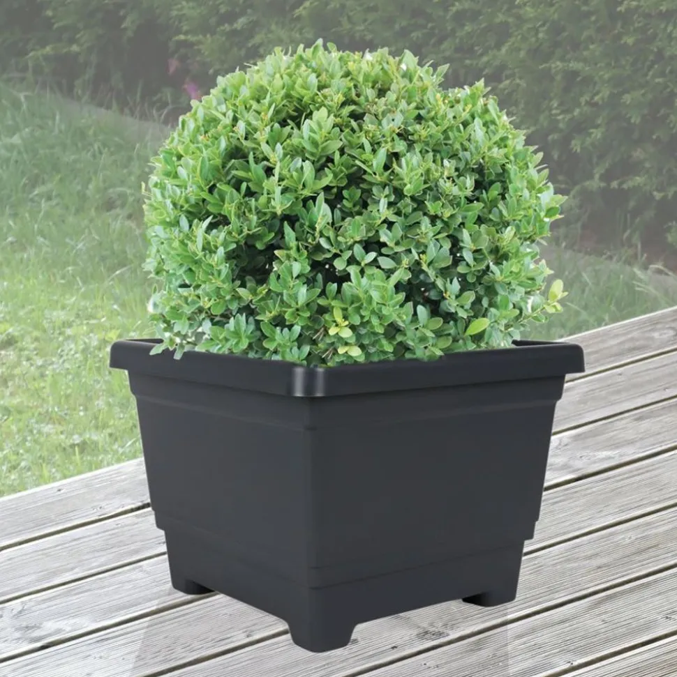 Blumenkubel Eckig 38X38Cm