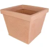 Blumenkubel Perugia 49,5X49,5Cm Terrakotta