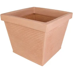 Blumenkubel Perugia 49,5X49,5Cm Terrakotta