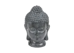 Buddha Deko-Kopf Aus Magnesia Klein 15X15X24Cm