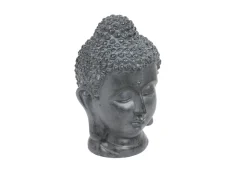Buddha Deko-Kopf Aus Magnesia Klein 15X15X24Cm