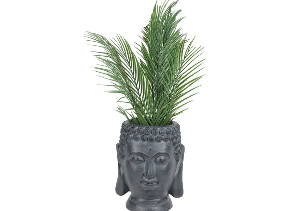 Buddha Pflanztopf Aus Magnesia Gros 30,5X37Cm