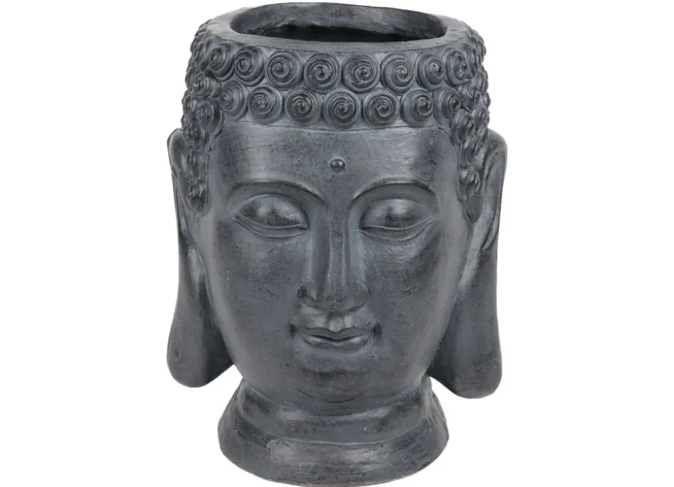 Buddha Pflanztopf Aus Magnesia Gros 30,5X37Cm