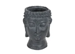 Buddha Pflanztopf Aus Magnesia Klein 17,5X17,5X21Cm