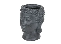 Buddha Pflanztopf Aus Magnesia Klein 17,5X17,5X21Cm