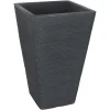 Capri Pflanztopf 35X35Cm Anthrazit