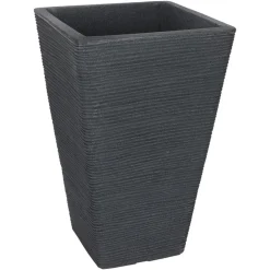 Capri Pflanztopf 35X35Cm Anthrazit
