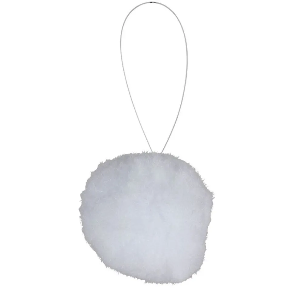 Deko-Anhanger Schneeballe 6Er-Set