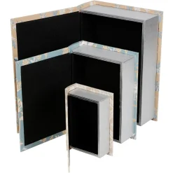 Deko-Boxen Buch 3Er-Set Design 2