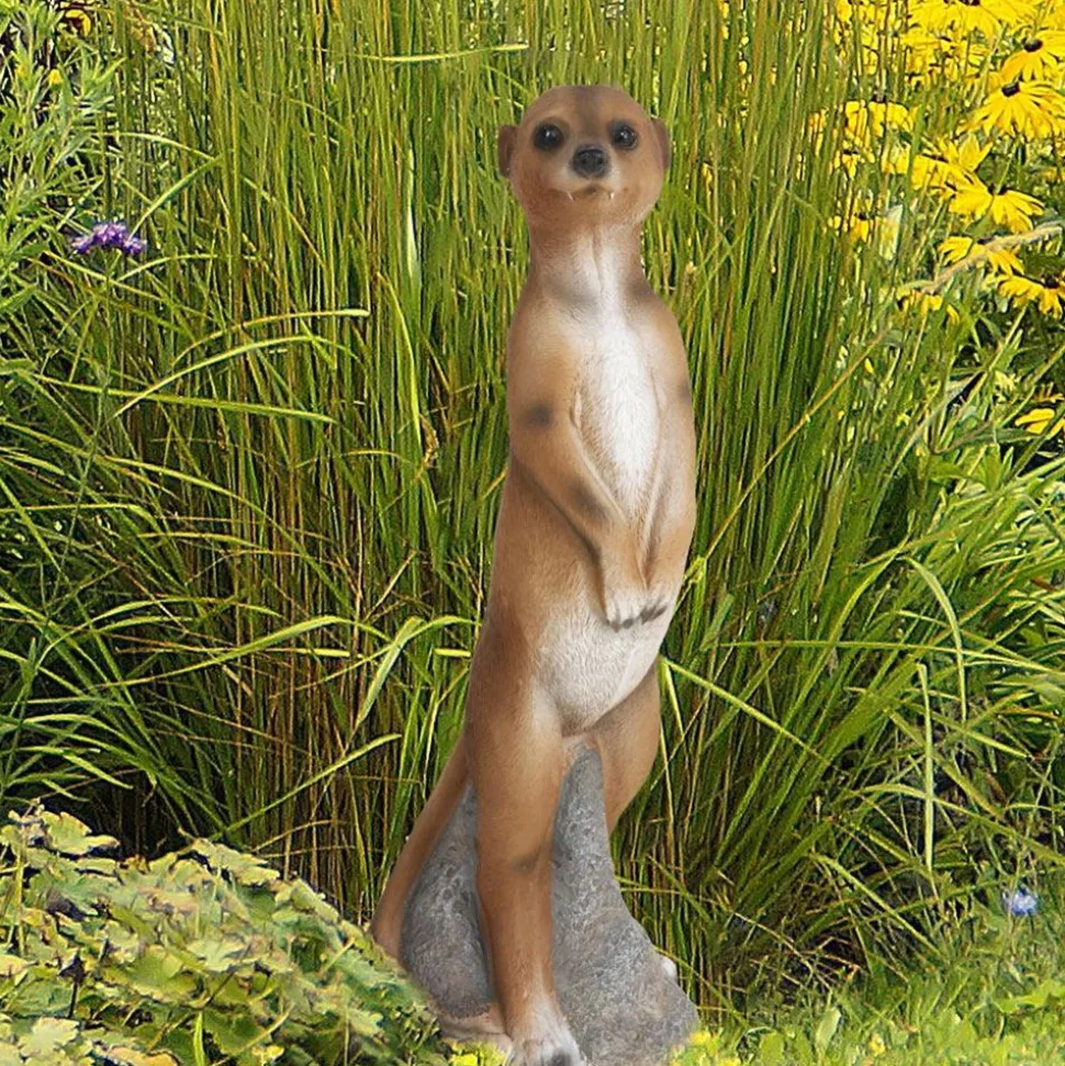 Dekofigur Erdmannchen 30Cm