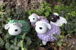 Dekofigur Mini-Schaf Rosa