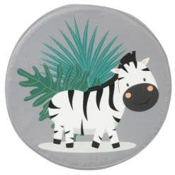 Deko-Hocker Zebra Mit 4 Beinen 28X30Cm