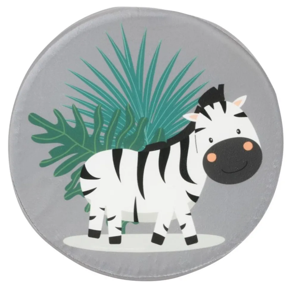 Deko-Hocker Zebra Mit 4 Beinen 28X30Cm