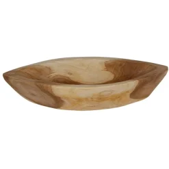 Deko-Holzschale Kano Aus Teak 28,5X12X5,5Cm