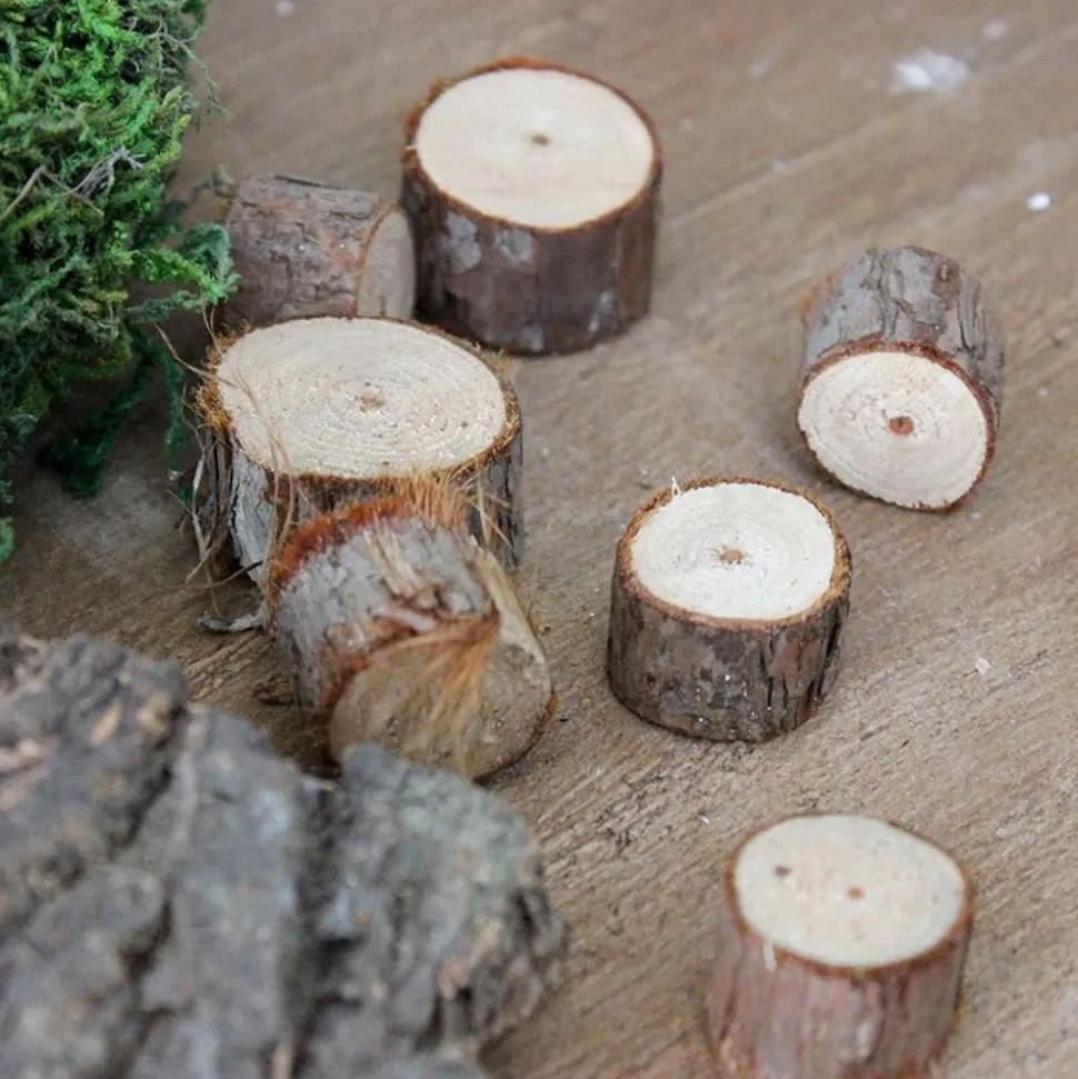 Deko-Holzscheiben Klein 250G