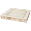 Deko-Holztablett Quadrat 20X20Cm